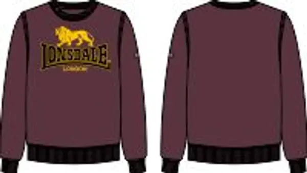 Lonsdale Мъжки суитшърт с кръгло деколте Lonsdale