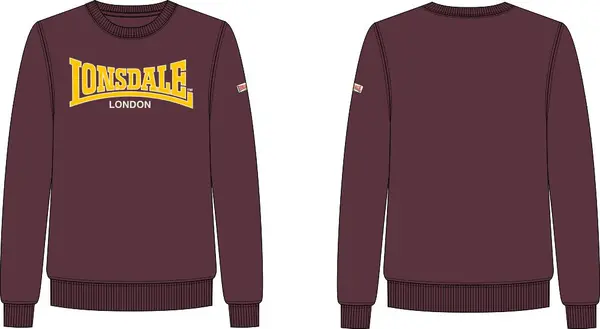 Lonsdale Мъжки суитшърт с кръгло деколте Lonsdale