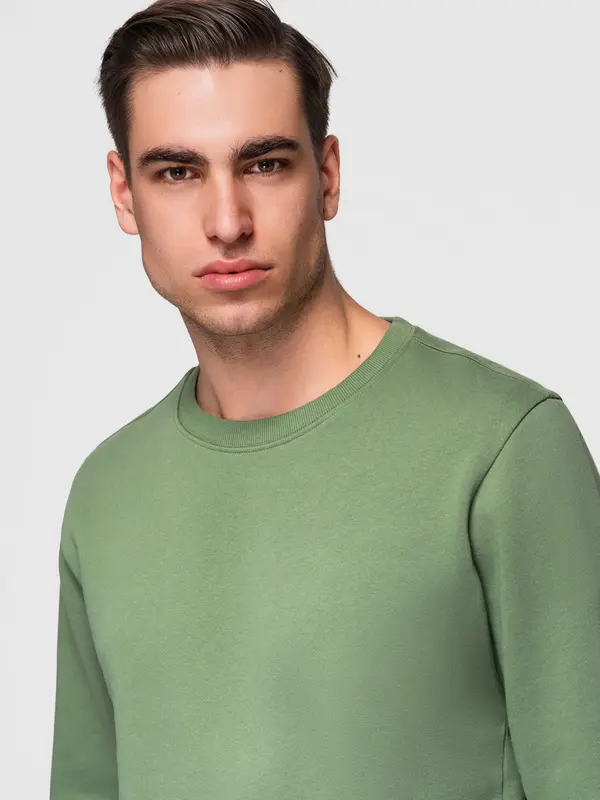 Ombre Мъжки суитшърт с кръгло деколте Ombre BASIC