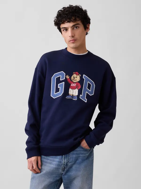 GAP Мъжки суитшърт с логото на Brannan Bear