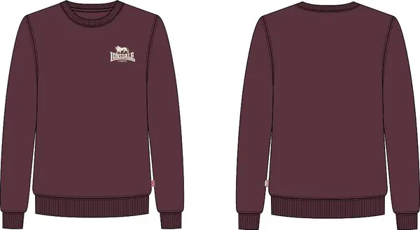 Lonsdale Мъжки суитшърт с прилепнала кройка Lonsdale