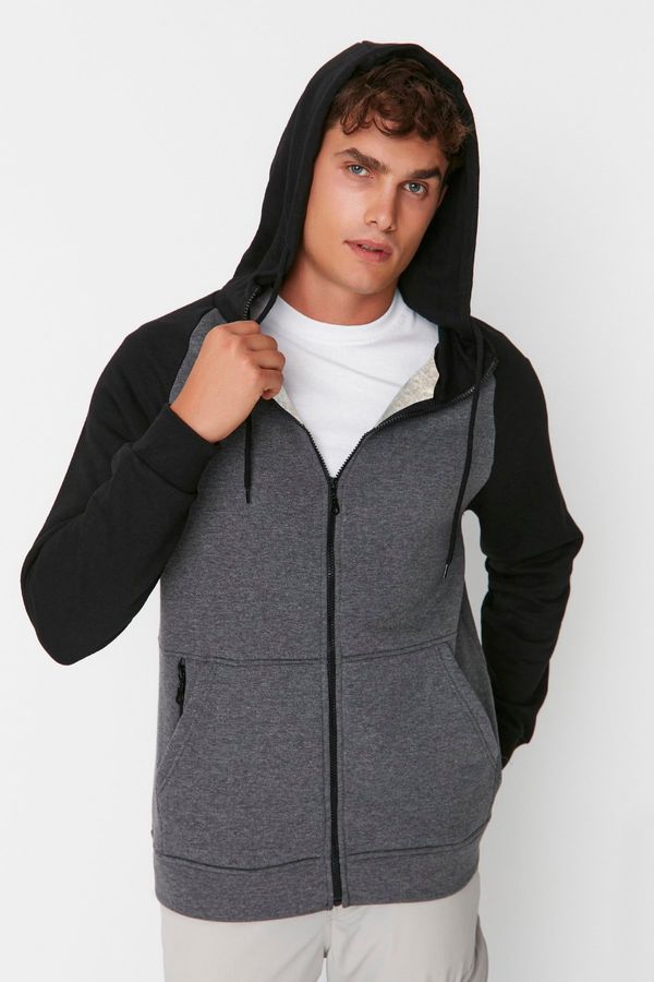 Trendyol Мъжки суитшърт Trendyol Basic