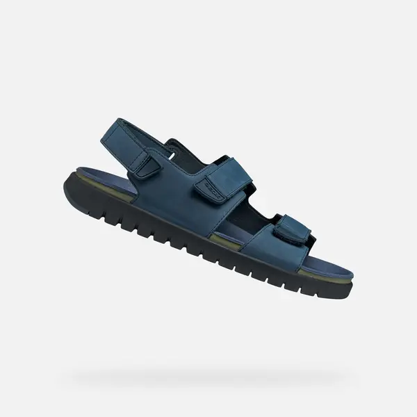 GEOX Мъжки тъмносини сандали Geox Flextride S