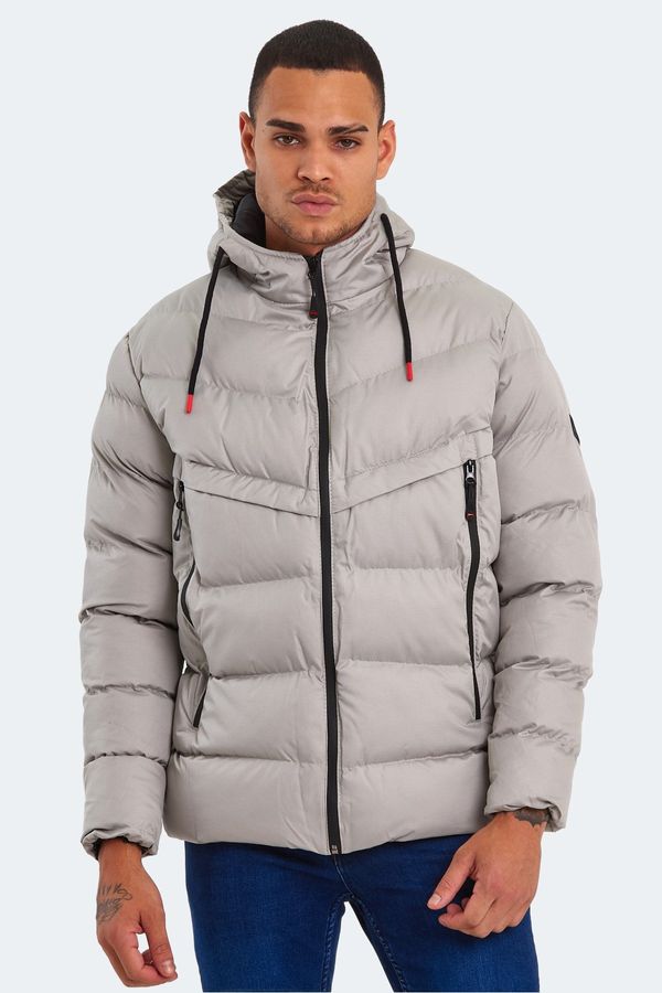 Slazenger Мъжки якета Slazenger HAIFA Каменно сиво