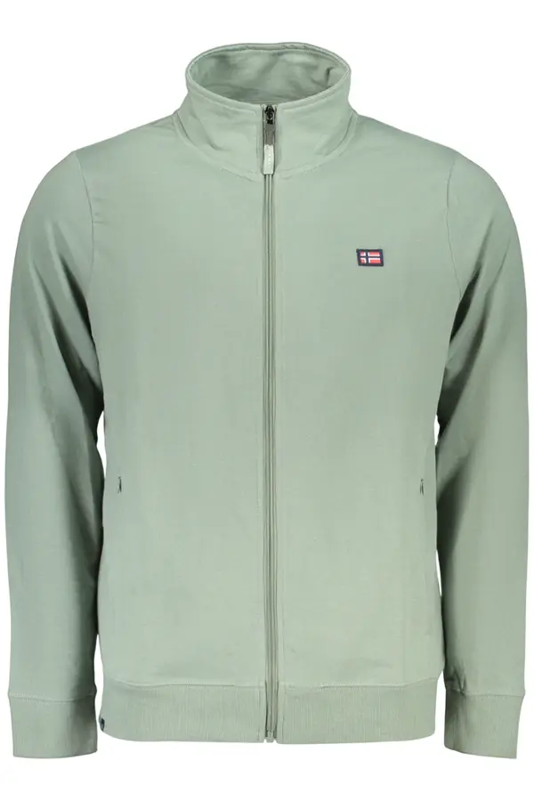 NORWAY 1963 Мъжки зелен суитшърт с цип