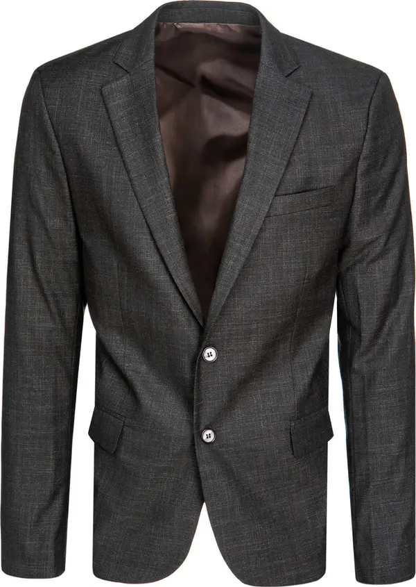 DStreet Мъжко черно едноредно яке Dstreet