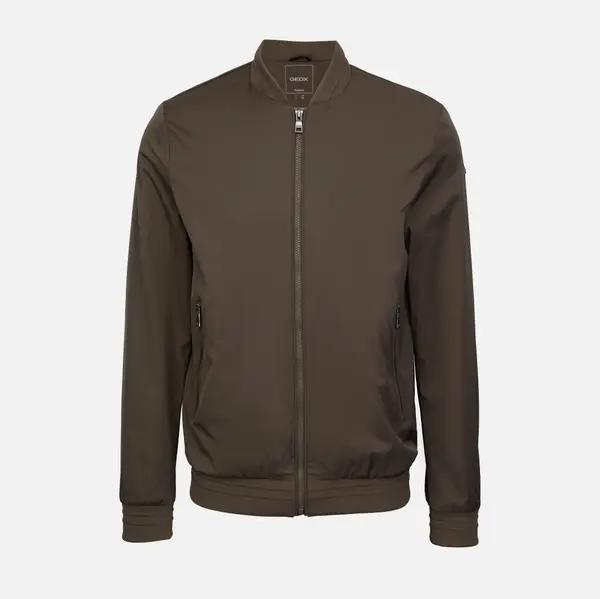 GEOX Мъжко кафяво бомбър яке Geox Avola