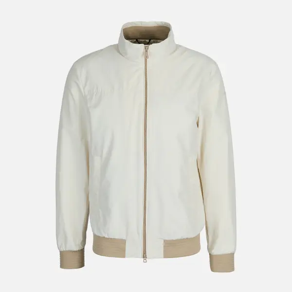 GEOX Мъжко кремаво бомбър яке Geox Vincit