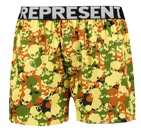 REPRESENT Мъжко късо REPRESENT EXCLUSIVE MIKE SKULL CAMMO