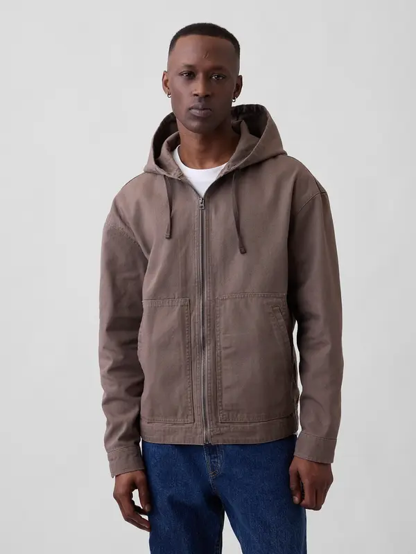 GAP Мъжко платнено яке GAP Oversize