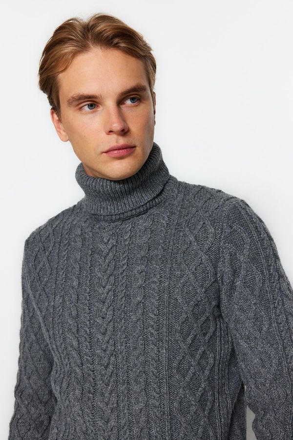 Trendyol Мъжко поло Trendyol Ecru