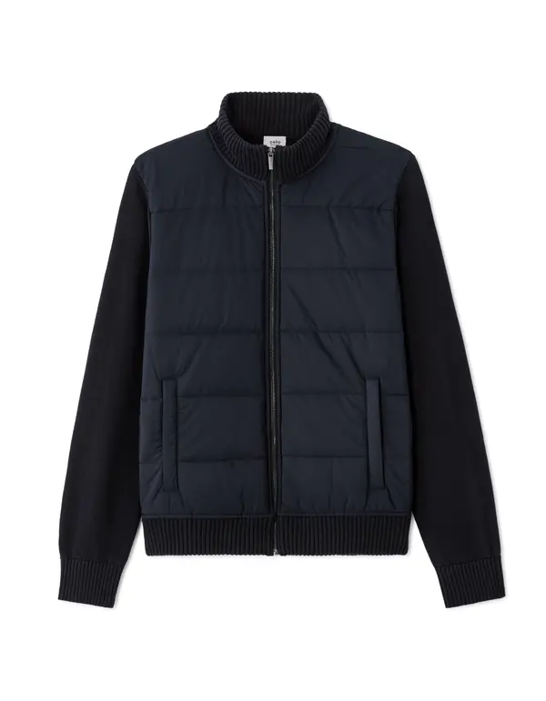 Celio Мъжко тъмносиньо бомбър яке