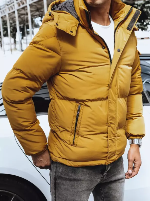 DStreet Мъжко яке DStreet Yellow