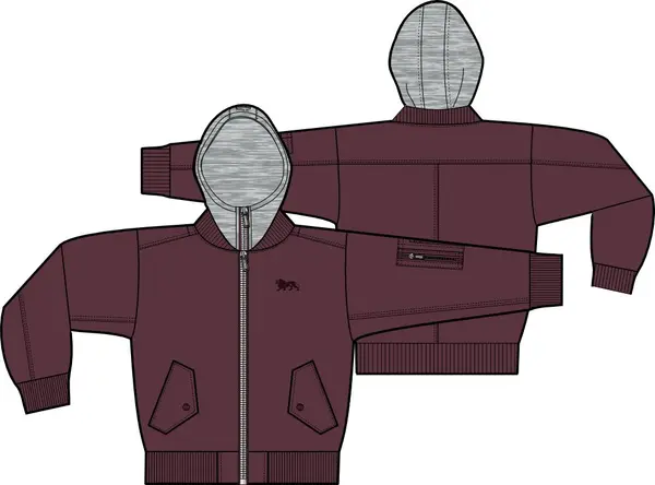 Lonsdale Мъжко яке с качулка Lonsdale