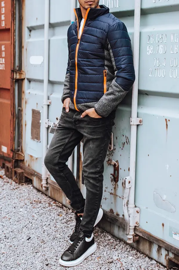DStreet Мъжко яке. DStreet Quilted