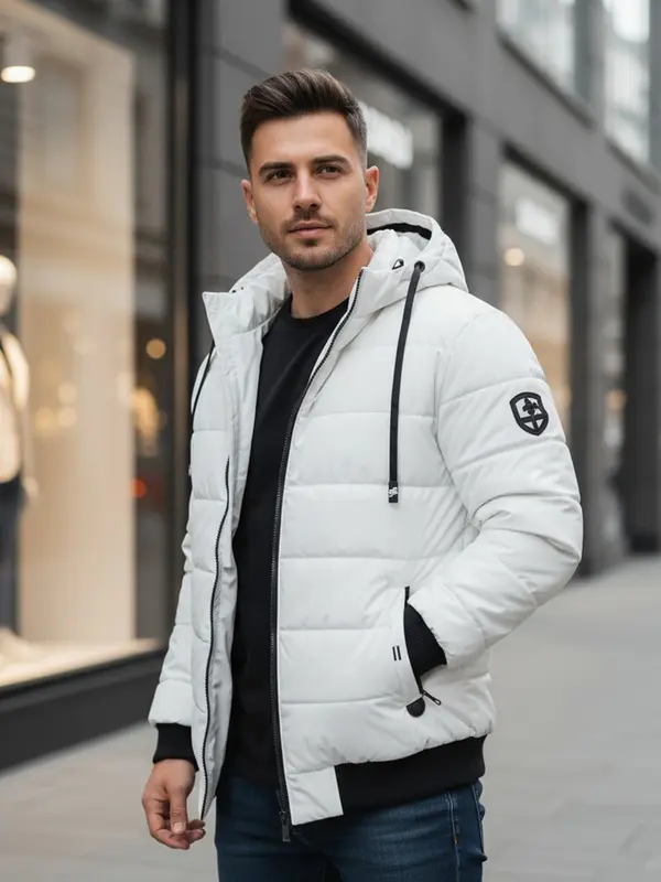 DStreet Мъжко зимно яке с качулка