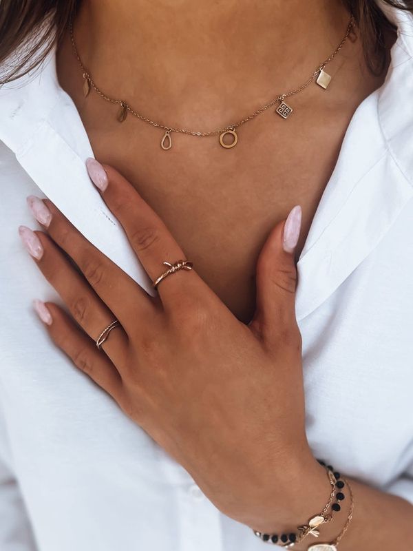 DStreet Naszyjnik PUNTA złoty Dstreet