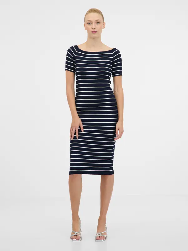 Orsay Navy Blue Women's Midi Dress ORSAY - Women's