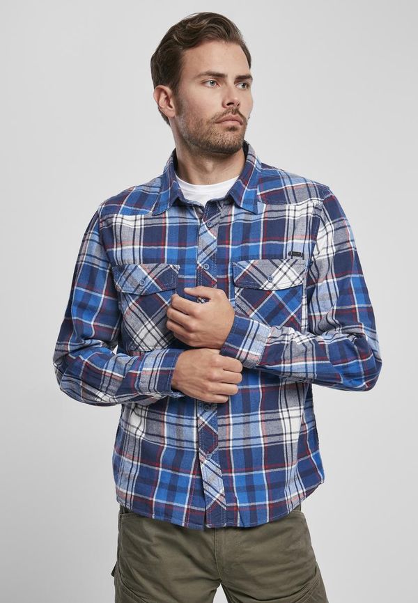 Brandit Navy plaid shirt