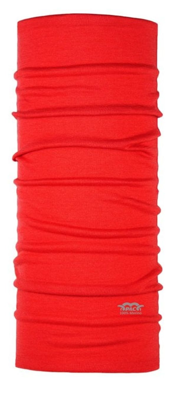 PAC Neck warmer PAC MERINO WOOL Red