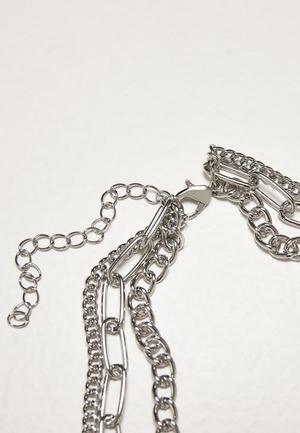 Urban Classics Accessoires Necklace with layered chain - silver colors