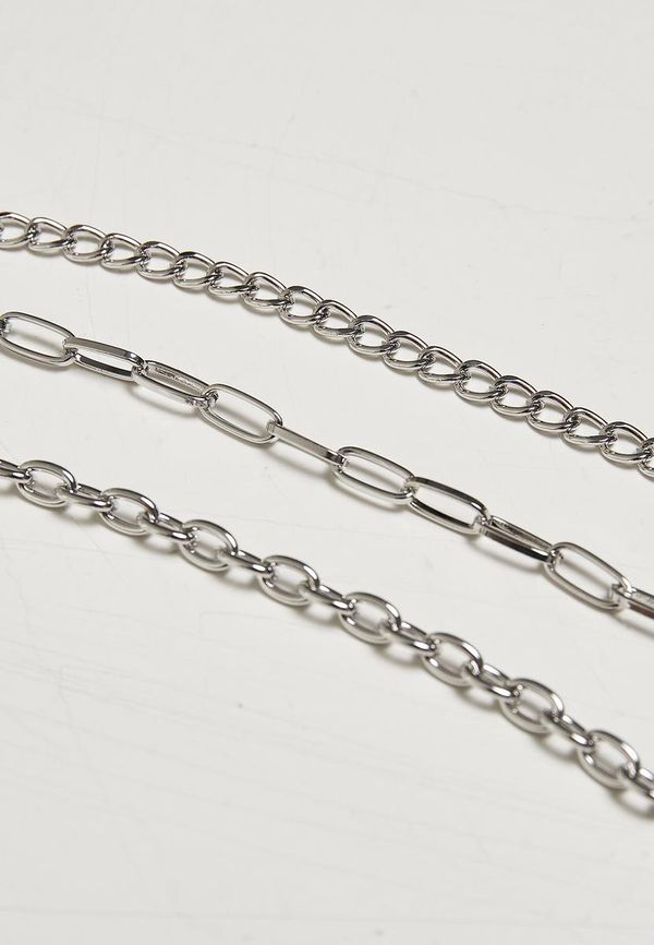 Urban Classics Accessoires Necklace with razor blade - silver color