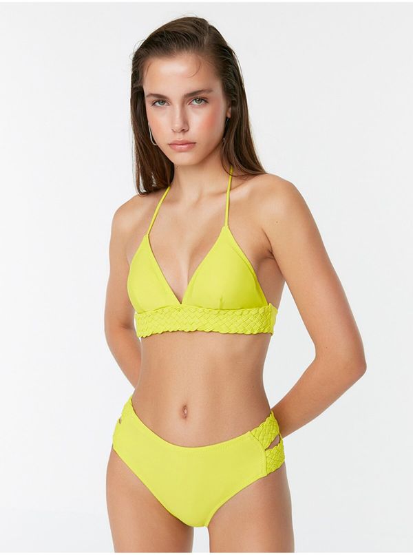 Trendyol Neon yellow bikini bottom Trendyol - Women's