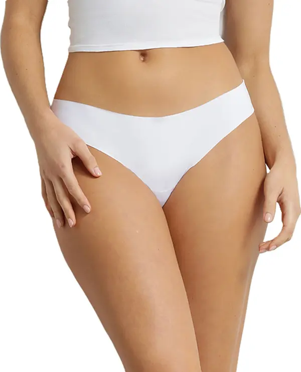 Bellinda Невидими бразилски бикини Bellinda бели