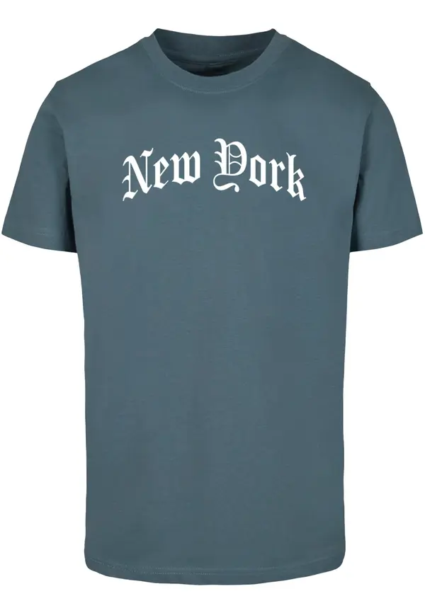Mister Tee New York Texting Tee dustyblue