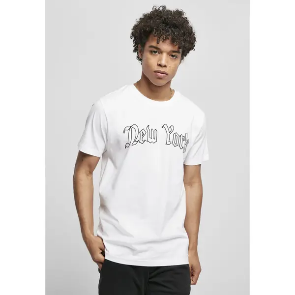 Mister Tee New York Wording T-shirt white