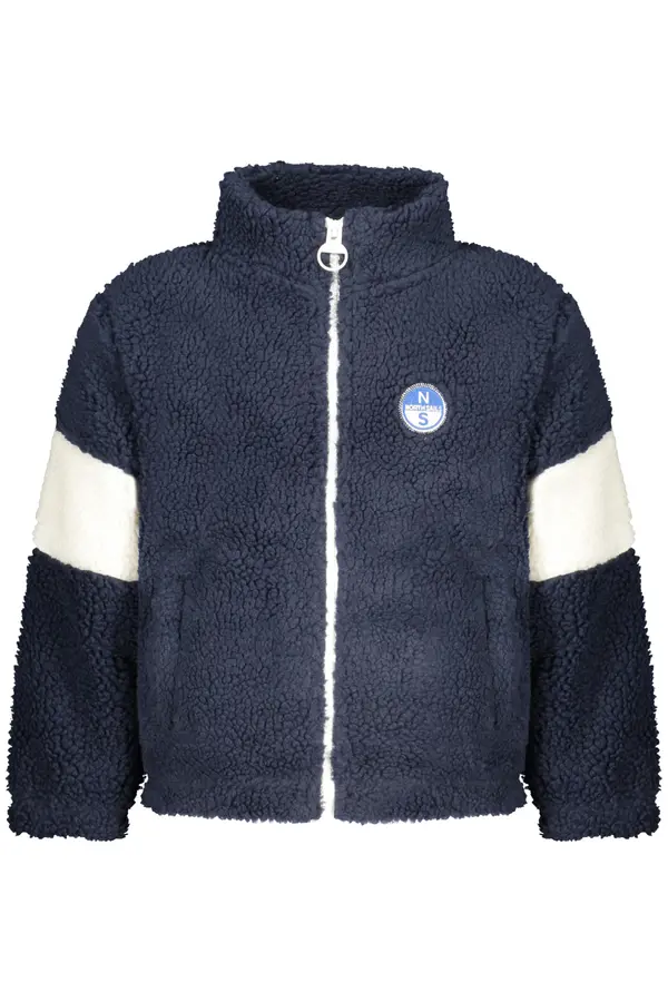 North Sails NORTH SAILS CHILDREN'S BLUE ZIP-UP SWEATSHIRT