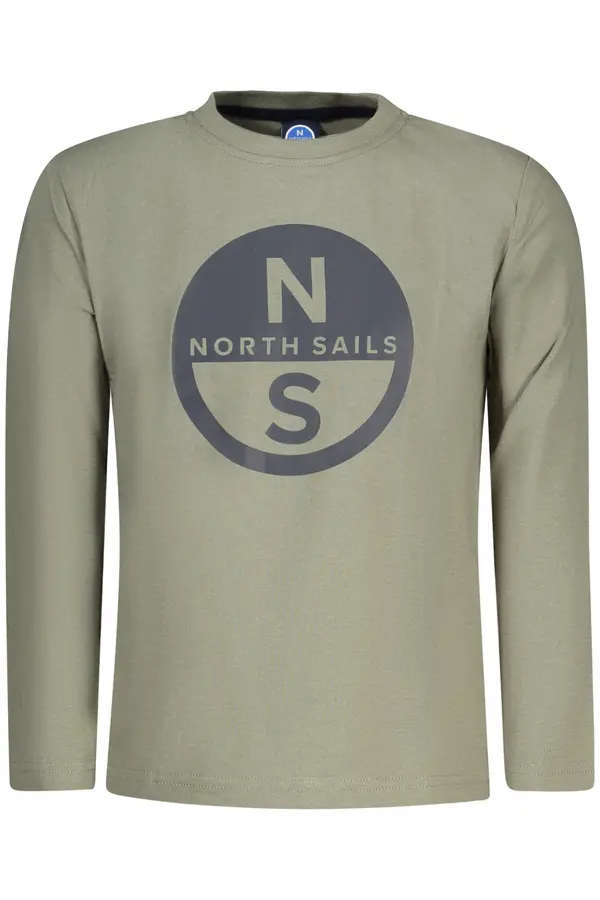 North Sails NORTH SAILS CHILDREN'S LONG-SLEEVED T-SHIRT, GREEN