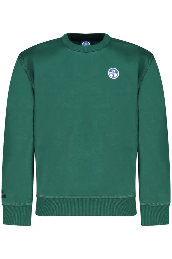 North Sails NORTH SAILS CHILDREN'S ZIP-UP SWEATSHIRT, GREEN