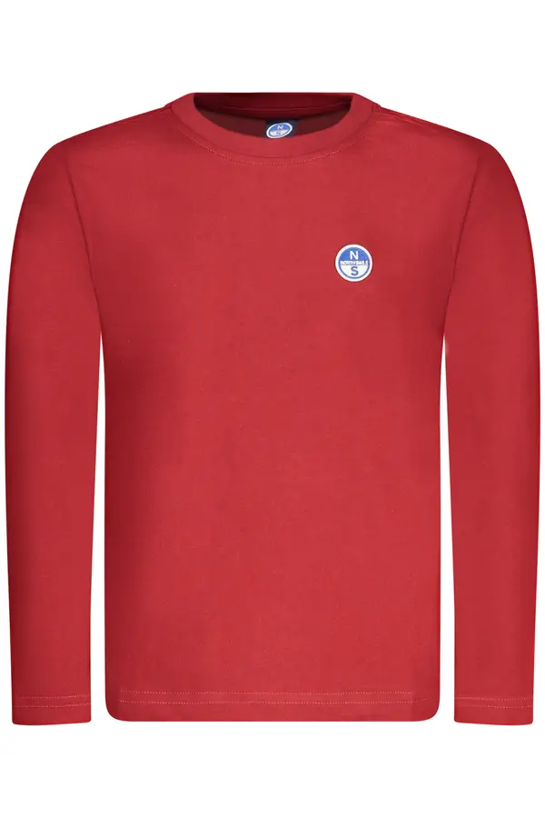 North Sails NORTH SAILS KIDS' LONG-SLEEVED T-SHIRT, RED