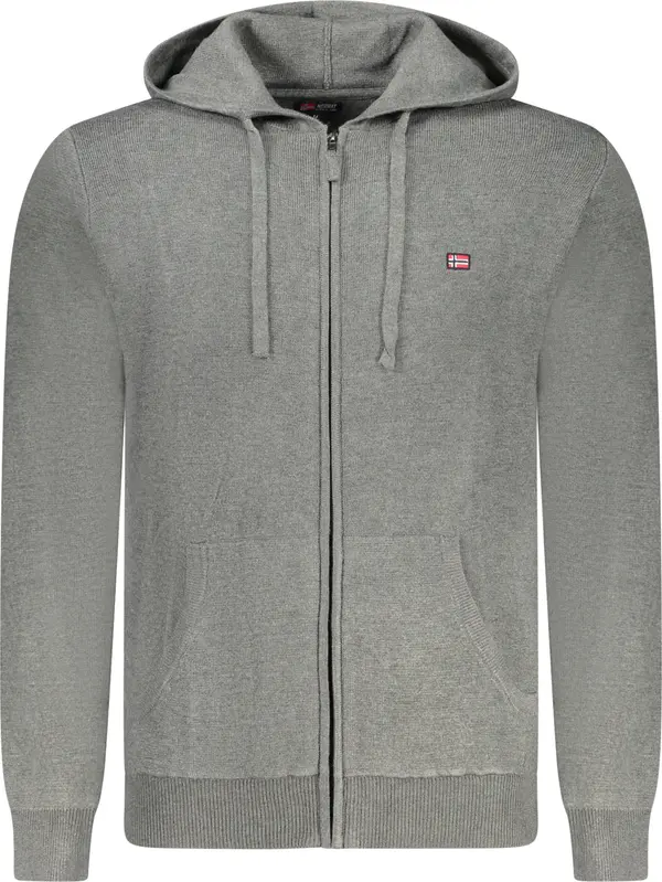 NORWAY 1963 NORWAY 1963 MEN'S GREY CARDIGAN