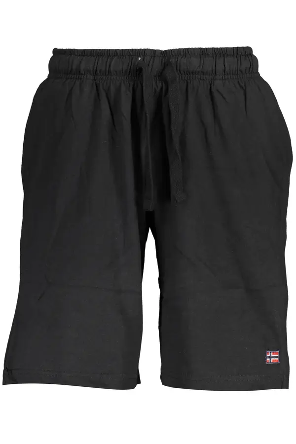 NORWAY 1963 NORWAY 1963 MEN'S BLACK BERMUDA PANTS