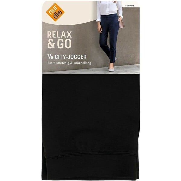 Nur Die NUR DIE CITY JOGGER PANTS - Women's trousers - black