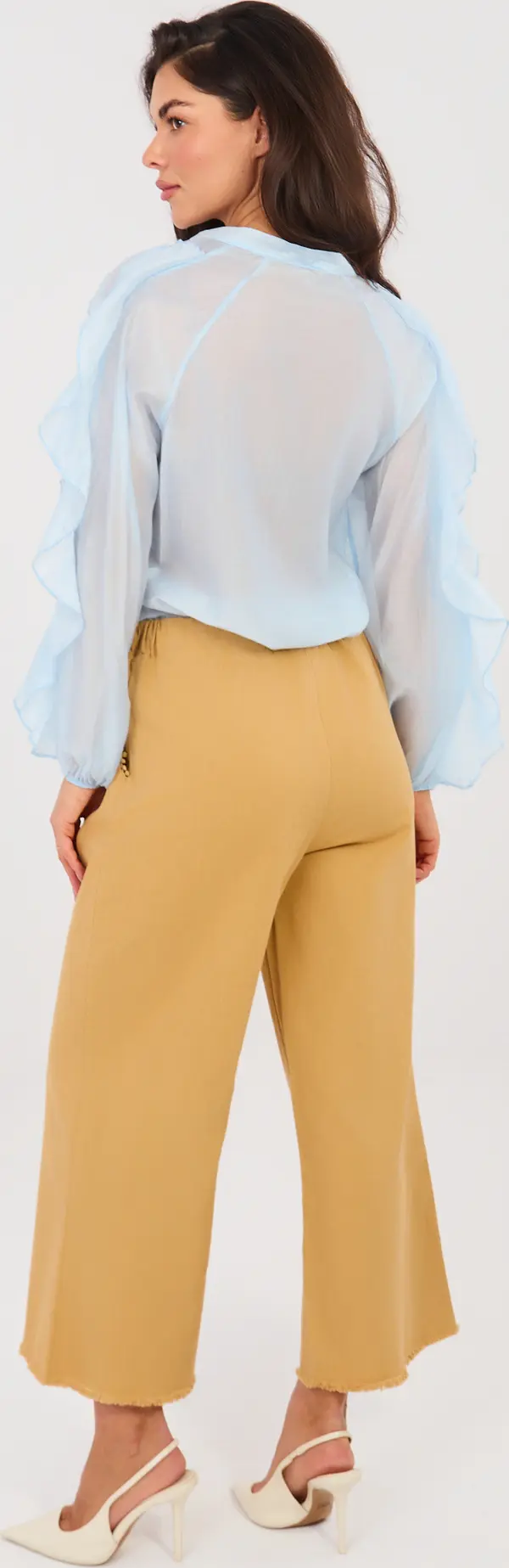 Italy Moda Обикновени панталони с камила