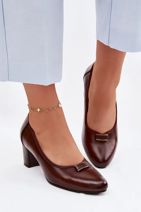 VINCEZA Обувки на ток с блоков ток Vinceza