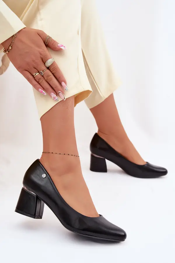 VINCEZA Обувки на ток с блоков ток Vinceza