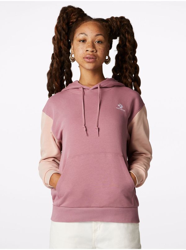 Converse Old Rose Women's Sweatshirt Converse French Terry - Women