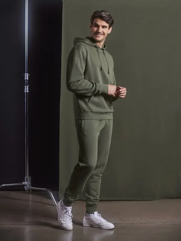 RUSSELL Olive Men's Sweatpants Authentic Jog Pant Russell