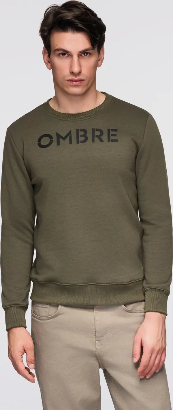 Ombre Ombre Classic men's sweatshirt with inscription