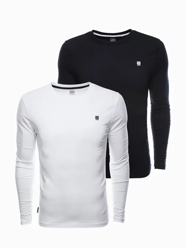 Ombre Ombre Men's longsleeve set with elastane - MIX 2