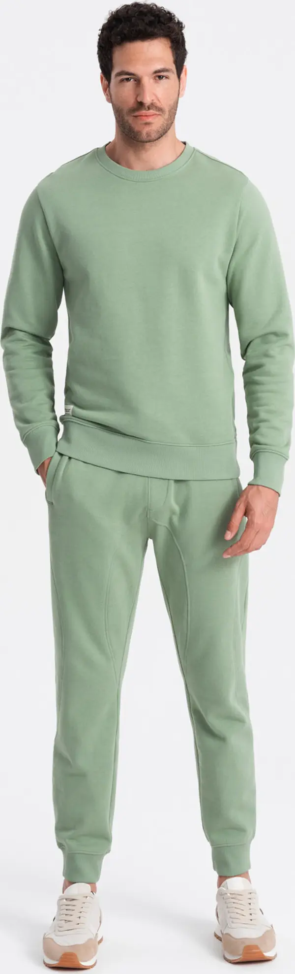 Ombre Ombre Men's sweatshirt set + jogger pants