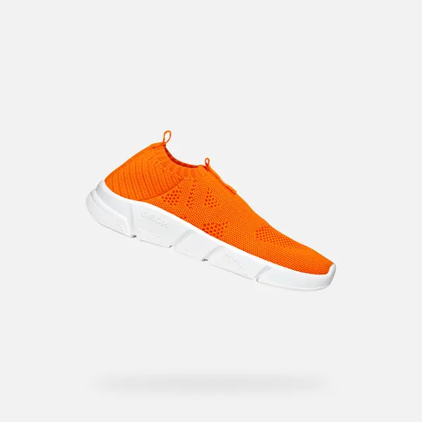 GEOX Orange boys' sneakers Geox Aril - Boys