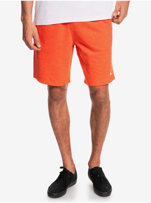 Quiksilver Orange men's striped shorts Quiksilver - Men