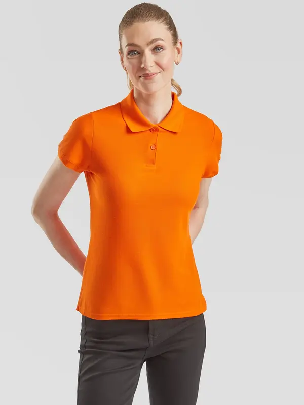 Fruit of the Loom Orange Polo Fruit of the Loom