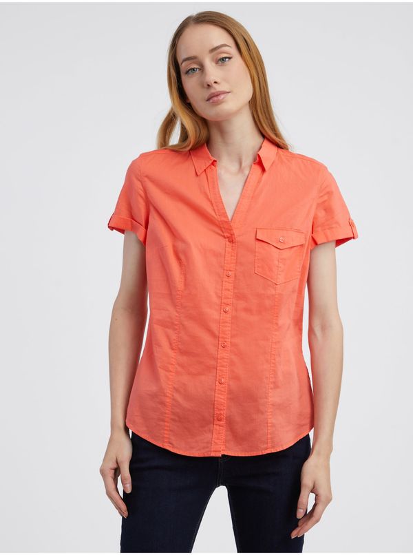 CAMAIEU Orange Women's Blouse CAMAIEU - Women's