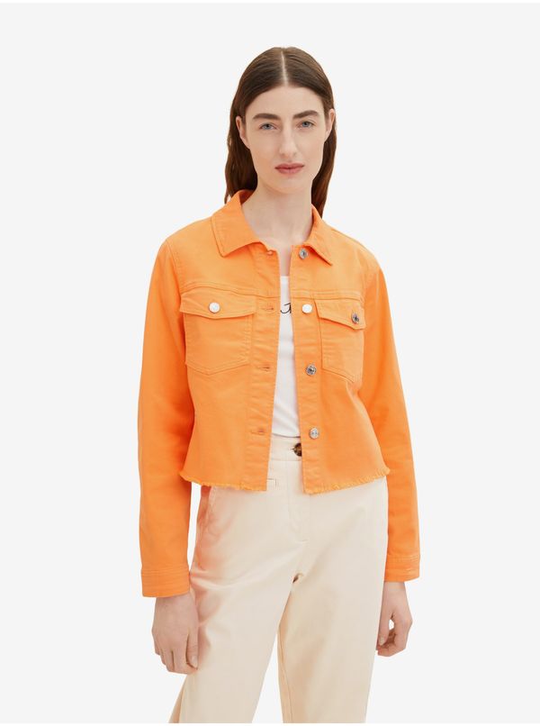 Tom Tailor Orange women's canvas jacket Tom Tailor - Women